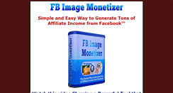 Desktop Screenshot of fbimagemonetizer.com